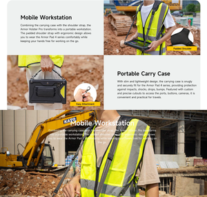 ซองใส่ปืน 4-IN-1 ARMOR HOLSTER PRO อเนกประสงค์ ป้องกันและพกพาสะดวก ปลดปล่อยมือของคุณ กระเป๋าสำหรับกิจกรรมกลางแจ้ง - Product Image 6