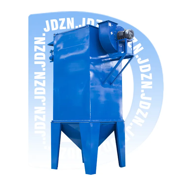 Auto Discharge Dust Extractor Air Pulse Jet Cleaning Cyclone Industrial Dust Collector Machine