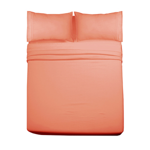 Mejoroom Rắn Sợi Nhỏ Khách Sạn Tấm Đặt Giá Tốt Nhất Đôi Kích Thước Dệt Tấm Ga Giường Sợi Nhỏ Bộ Đồ Giường Cho Thoải Mái Và Độ Bền - Product Image 6