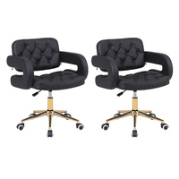 Chaise de maison/bureau de luxe au design moderne de haute qualité avec siège de refroidissement ergonomique chaise de bureau d'été avec bras confortables