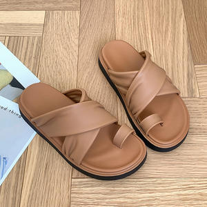 Sandalias de malla para mujer, elegantes y versátiles, antideslizantes, para uso en exteriores, tendencia de moda de verano, estilo informal, para primavera. - Product Image 5