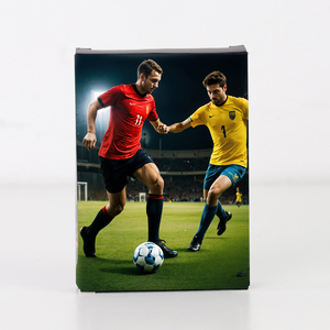 Football Star Card Or Argent Noir Coloré Footballeur Trading Game Collection Football Joueur Cartes Pour Enfants - Product Image 5