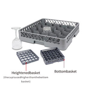 Brand New <strong>Nestable</strong> &amp; <strong>Stackable</strong> Tableware Storage <strong>Crate</strong> Hotel Bar Restaurant Use Food Grade for Knife Bowl &amp; Plate Storage - Product Image 2
