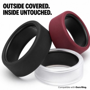 Coque de protection en silicone multicolore pour Oura Ring 5/4 Galaxy Ring RingConn Ultrahuman – Changez votre look avec ce pack de protection pour bague intelligente - Product Image 5
