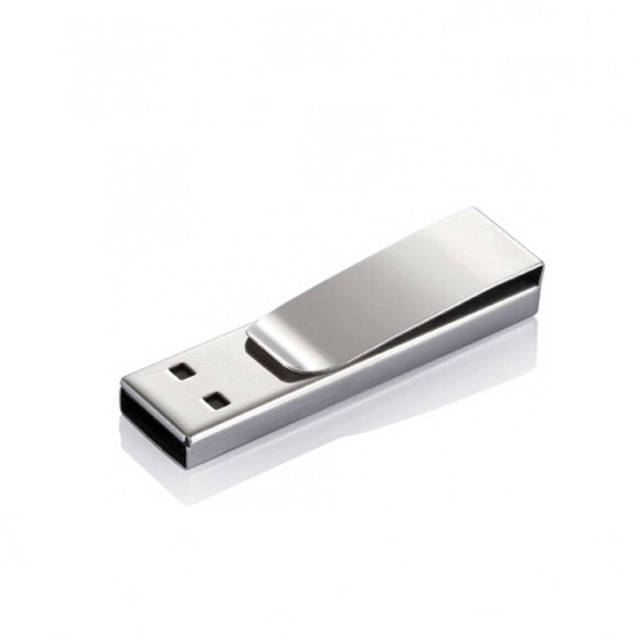 Book Clip Mini USB 2.0 Flash Drive 1GB 2GB 4GB 8GB 16GB 32GB Free Laser Logo Memory Stick Pen Drive