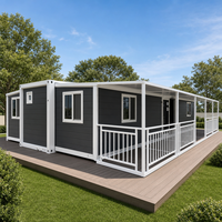 Maison conteneur modulaire isolée et extensible, galvanisée, clé en main, 2, 3, 4 ou 5 chambres, empilable, pour dortoir de camp minier, 20Ft, 30Ft, 40Ft, 39m², 59m², 78m²
