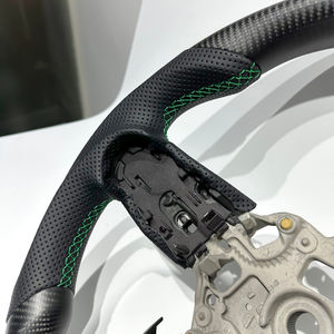 Volante de Fibra de Carbono Mate Personalizado para <span class=keywords><strong>Mini</strong></span> Serie R R55 R56 R57 R58 R59 R60 R61 JCW <span class=keywords><strong>Cooper</strong></span> S Countryman Clubman - Product Image 5