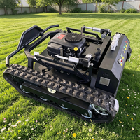 Robot Pemotong Rumput Remote Control Mesin Bensin Laris untuk Penggunaan di Rumah dan Kebun, Penjualan Mesin Pemotong Rumput