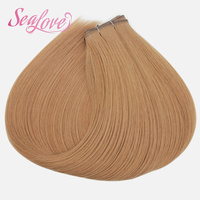 Extensions de cheveux humains Remy les plus populaires, tissage papillon invisible, 18-22 pouces, tissage long XO invisible sans couture