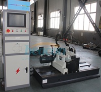 YYQ YYW Machine d'essai d'équilibre dynamique de Rotor de moteur électrique 220V équipement d'équilibrage d'arbre d'hélice