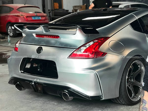 Almacén en EE. UU. Disponible en stock |   Parachoques trasero de plástico PP tipo Nismo para 370Z, incluye cubierta de remolque, 2 piezas/juego, listo para usar, envío gratis - Product Image 2