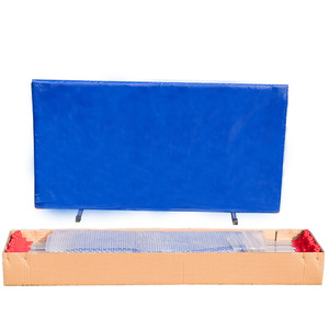 Barrera de <span class=keywords><strong>ping</strong></span>-<span class=keywords><strong>pong</strong></span> móvil Deflector de acero desmontable Tela Oxford Deflector de tenis de mesa personalizado OEM Valla de tenis de mesa cerrada - Product Image 1