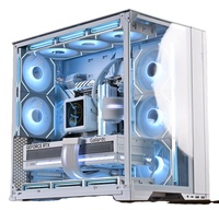 Casing Komputer Gaming PC Desktop Aluminium Putih 2026 # PC Komputer Desktop Gamer Modern Kustomisasi Terlaris yang Sedang Tren