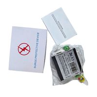 Parafoudre Réseau 2-en-1 100 Mbps RJ45 AC 220V DC 12V 24V SPD pour Système de Caméra de Sécurité IP CCTV
