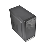 Boîtier pour ordinateur gamer en aluminium, modèle pas cher, pour carte mère ATX, châssis pour pc
