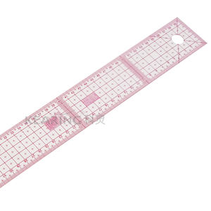 สายแซนวิช60เซนติเมตรพลาสติกที่มีความยืดหยุ่นการออกแบบแฟชั่นรูปแบบการจัดลำดับตัดเย็บเสื้อผ้าตัดเย็บไม้บรรทัด #2660 - Product Image 5