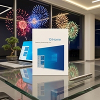 Clé USB authentique Windows 10 Famille en boîte de haute qualité FPP 25H2 Clé OEM Activation en ligne mondiale Expédition rapide