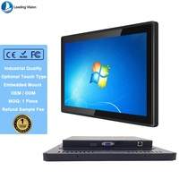 Nuevo Monitor de Pantalla Táctil de 12.1 Pulgadas con Interfaces USB/DVI, Resistente al Agua IP65, para Uso en Escritorio Empresarial, Construcción Metálica, 1280x800