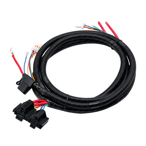 Custom 40A Relay <b>Socket</b> Wiring Harness 1 Meter <b>12V</b> Automotive PVC Insulated Copper Core IP65 Connector Adapter - Product Image 1
