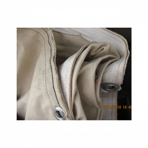 Robuste 100% coton toile étanche camion bâche multi-usage couverture industrielle accessoires sac avec fil teint motif - Product Image 1