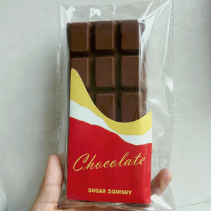 Juguete antiestrés de espuma de PU suave y flexible con forma de chocolate simulado; Juguete para chupar el dedo para fiestas - Product Image 5