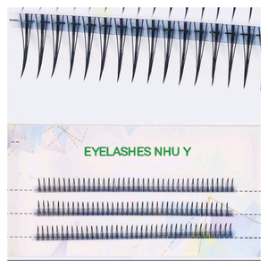Kits d'extensions de cils individuels en vison doux faits à la main, volume complet, forme A, 3 rangées, application facile, épaisseur 0,07/0,10 mm, collection 2021 - Product Image 4