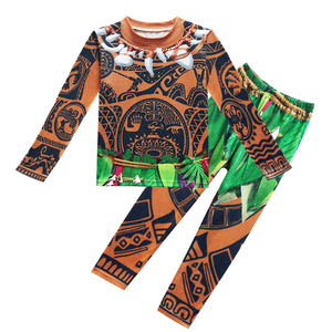Mono de manga larga unisex con faldas de hojas, conjunto de trajes <span class=keywords><strong>para</strong></span> niños <span class=keywords><strong>para</strong></span> fiestas de Año Nuevo, incluidos pantalones de <span class=keywords><strong>Carnaval</strong></span> - Product Image 3