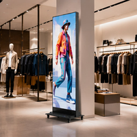Écran d'affichage LED pliable Ckgled P1.86, signalisation numérique intérieure, affichage LED résistant aux chocs GOB