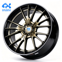 Jantes monobloc brossées multi-rayons 22 23 24 pouces en aluminium forgé 5x100 4x114, jantes en alliage forgé personnalisées pour Mazda MX-5 ND