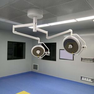 Y tế phẫu thuật đèn Pet bằng miệng Hệ thống treo di động LED đầu duy nhất đôi Head Hot Bán phẫu thuật shadowless đèn nhà sản xuất - Product Image 2