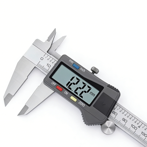 塑料电子数字刻度尺 <span class=keywords><strong>0</strong></span>-150-100mm 数字珠宝尺批发 中国制造 - Product Image 3