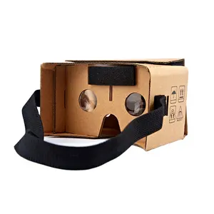 Google Cardboard Kit Paper Glass Paper3dバーチャルリアリティボックスグラス