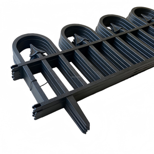 No-Dig Flexible Interlocking Shape Panels Decorative <b>Plastic</b> Garden Border Fence for Outdoor Walkway Patio - Product Image 2