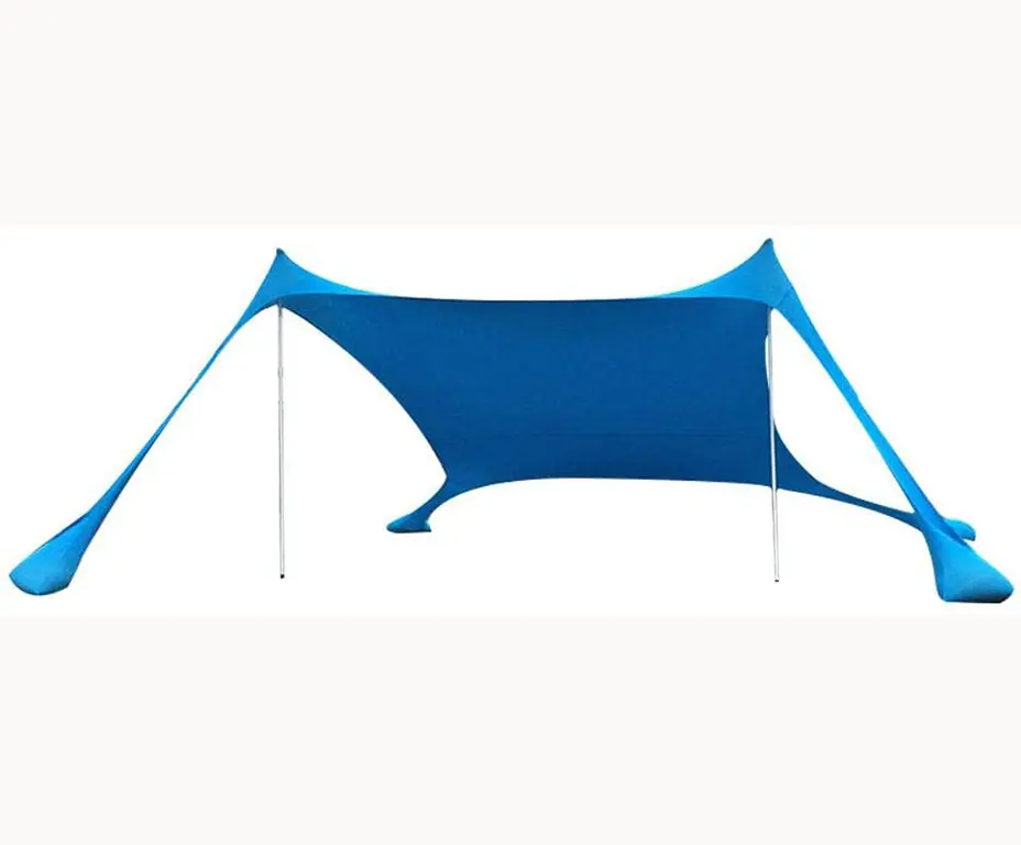Tente d'ombrage de tente d'auvent de camping d'été extérieure portative pour l'usage extérieur et intérieur de famille