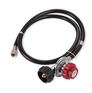 Ajustable 0-20psi POL BBQ Parts LP Propano <span class=keywords><strong>Gas</strong></span> <span class=keywords><strong>Grill</strong></span> Regulador Manguera Kit Reguladores de presión para cilindro de <span class=keywords><strong>gas</strong></span> - Product Image 4
