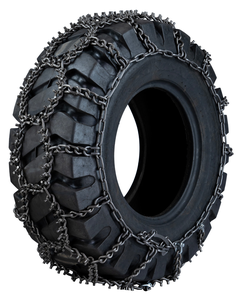 Chaînes à pneus de skidder à gros anneaux 16.9X30 5/8, en acier soudé, zinguées, anti-dérapantes pour neige, à prix abordable - Product Image 1
