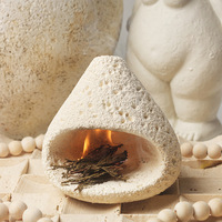 Soporte para Incienso de Cemento al por Mayor, Ideal para Amplificar la Fragancia de Palosoto y Madera Aromática