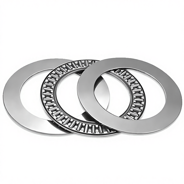 AXK Ultra-Thin Plane Thrust Needle Roller Bearing Full Inner Diameter 6 8 10 12 15 17 20 25 30 Single Row Bearing Steel