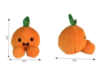 2025 Nieuwe Hot Selling Cartoon Fruit Pluche Speelgoed Superzacht PP Katoen Knuffel voor Kinderen Baby Knuffel Schattig Promotie Sleutelhanger