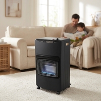 Nouveau modèle d'usine – Chauffage infrarouge portable autoportant à flamme bleue avec propane réglable pour intérieur, bureau et jardin