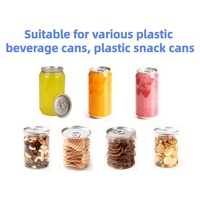 Machine semi-automatique de cachetage de bidon en plastique de preuve de fuite pour le cachetage de bidon en plastique d'écrou/casse-croûte/boisson/jus