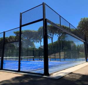 Pista de Pádel EXITO con Techo Desmontable, Pista de Pádel Super Panorámica para Interiores y Exteriores - Product Image 4