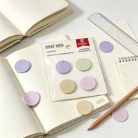 Blocs-notes autocollants en papier en gros, blocs mémo colorés, notes adhésives à écriture fluide, personnalisables