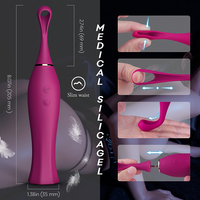 S-hande G-Punkt Klitoris Nippel Massagegerät Klitoris-Massagegerät Vibrator Klitoris-Stimulator