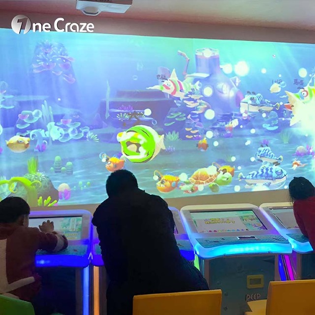 Fun Drawing Touch Screen Wall Interactive Projection Games Projector Kids Educational Games AR Magic Painting