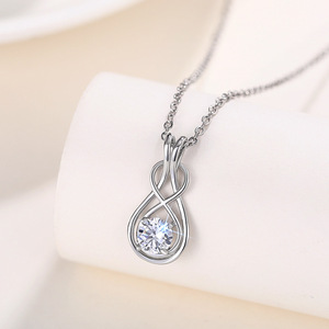 Collana con Ciondolo a Croce Infinita per Donne, Gioielli Minimalisti alla Moda per Uso Quotidiano, Regalo - Product Image 5