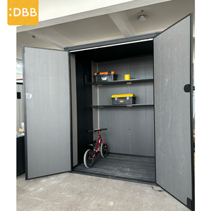 <span class=keywords><strong>Armoire</strong></span> de jardin verticale <span class=keywords><strong>en</strong></span> <span class=keywords><strong>plastique</strong></span> DBB Factory OEM 2700L, <span class=keywords><strong>armoire</strong></span> de rangement haute <span class=keywords><strong>pour</strong></span> <span class=keywords><strong>extérieur</strong></span>, facile à assembler, avec étagères et portes - Product Image 4