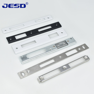 Piatto di colpo della porta in acciaio inossidabile della scanalatura dell'euro di alta qualità P002 <span class=keywords><strong>per</strong></span> il corpo di alluminio della serratura della porta - Product Image 5