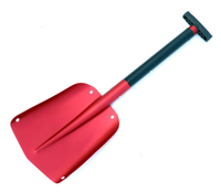 Pelle à neige pliable en aluminium Portable pelle de jardin Scoop sable boue outil de déneigement pour les activités d'urgence et de plein air de voiture