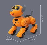 Perro Robot Inteligente RC Subotech, Juguete Eléctrico Programable con Control Remoto, Modelo de Plástico, Acrobacias, Caminata, Mascota, TOPSKY TOYS, Edades